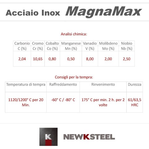 MagnaMax analisi e tempra